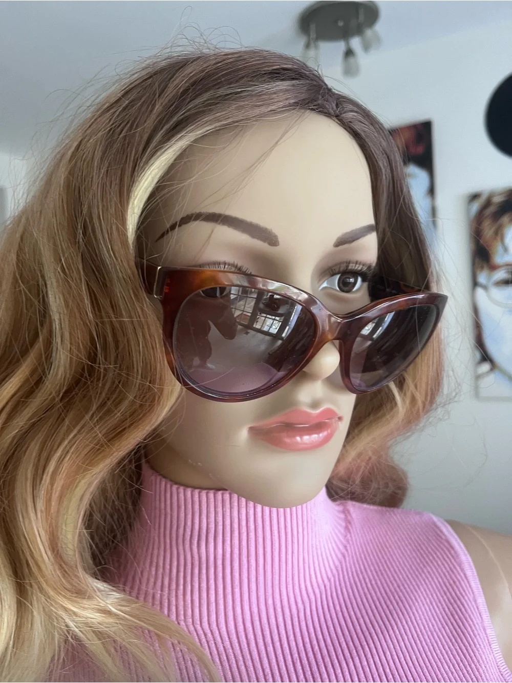 Prada stylish tortoiseshell